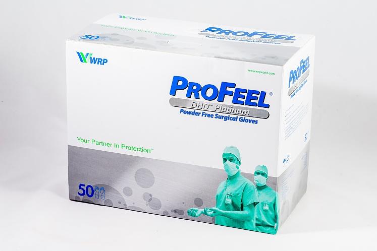 Профіл ДГД Платинум Неопудрені Хірургічні Рукавички, Стерильні, Латексні